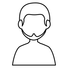 young man shirtless avatar character