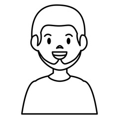 young man avatar character