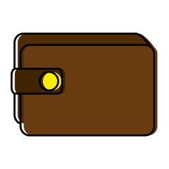 wallet money isolated icon