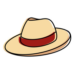 male hat summer icon
