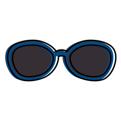 sunglasses summer isolated icon
