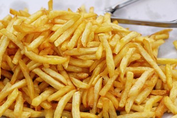 French fries is delicious in the market