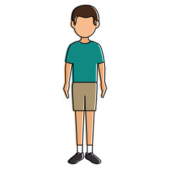 young man avatar character