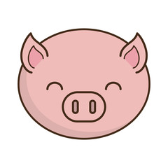 cute pig icon