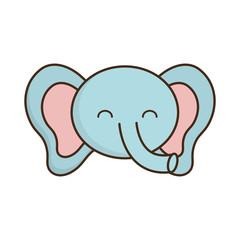 cute elephant icon
