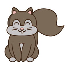 cute squirrel icon