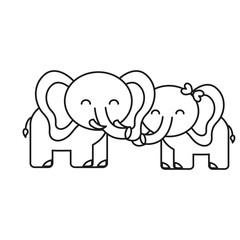 cute elephant icon