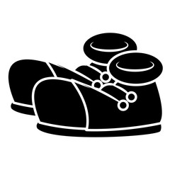 Classics urban shoes icon vector illustration graphic design