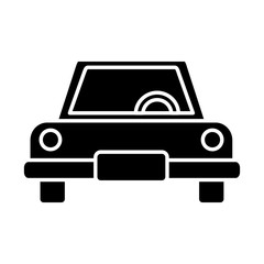 Car vehicle sideview icon vector illustration graphic design