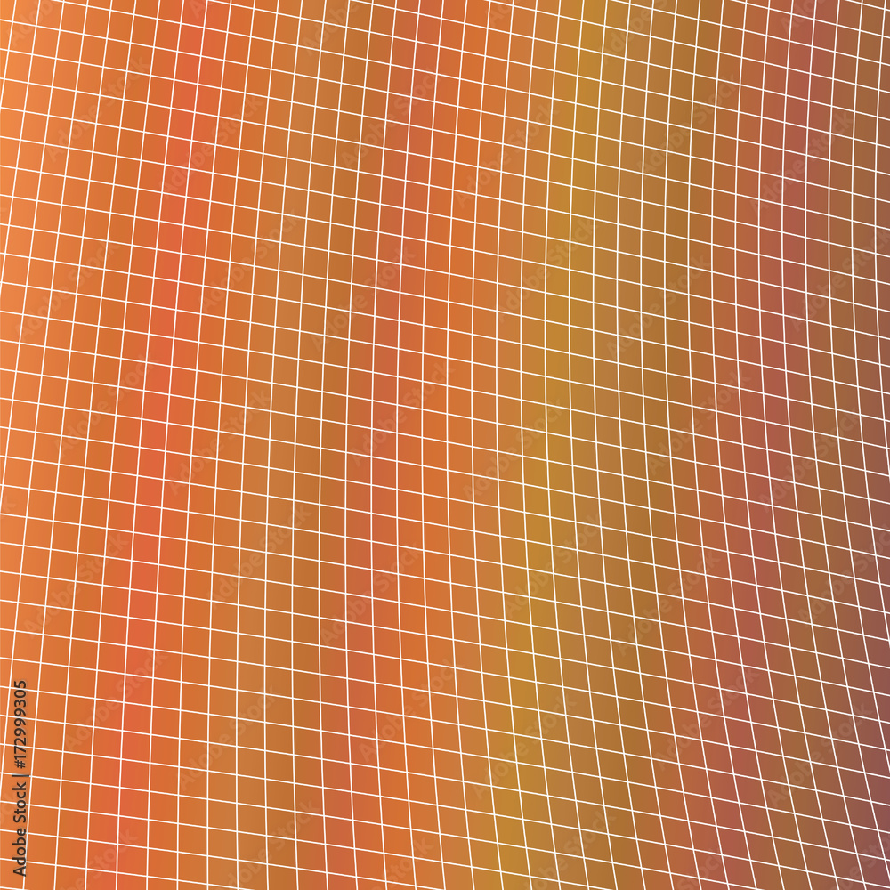Poster dynamic abstract geometrical grid background - graphic from curved angular striped grid