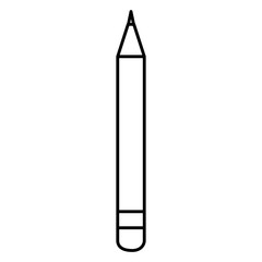 pencil school isolated icon