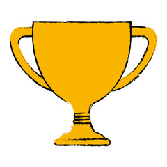 trophy cup isolated icon