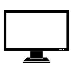 computer display isolated icon