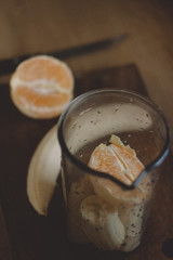 Perfect vivid morning smoothie for a good start