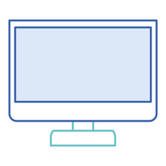 computer display isolated icon