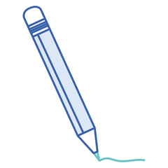 pencil school isolated icon