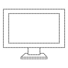 computer display isolated icon