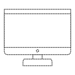 computer display isolated icon