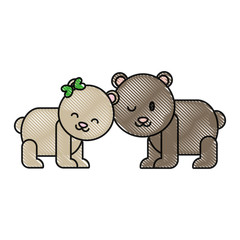 cute bears icon