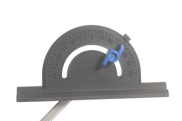 Black protractor