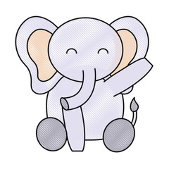 cute elephant icon
