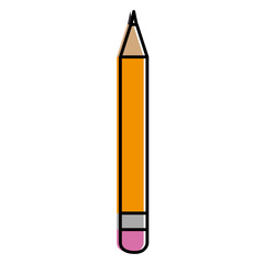 pencil school isolated icon
