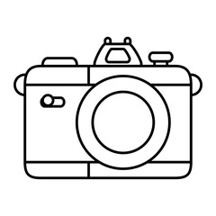 camera photographic isolated icon