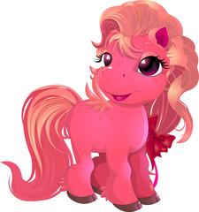 little beautiful pony