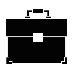 portfolio briefcase isolated icon