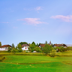 Fototapeta na wymiar Houses in Slovenia