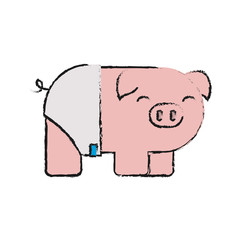 cute pig icon