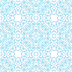 Abstract vector lace seamless pattern