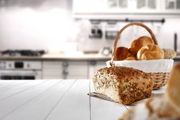 bread and kitchen space 