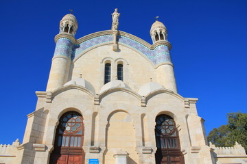 Fototapeta na wymiar Basilique Notre Dame d'Afrique à Alger, Algérie