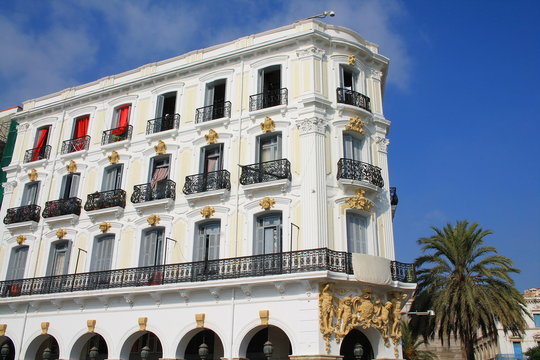 Style architectural à Alger la blanche, Algérie