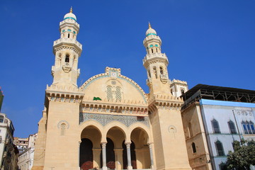 Fototapeta na wymiar Mosquée Katchaoua à Alger, France