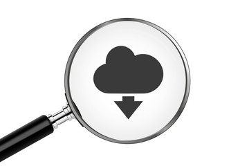 Lupe sucht/findet - Wolke - Download