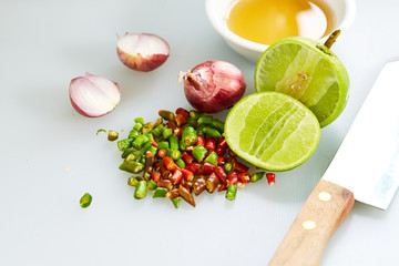 Thai fish sauce three taste