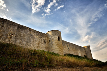 Fototapeta na wymiar Castle of Villebois-Lavalette, France
