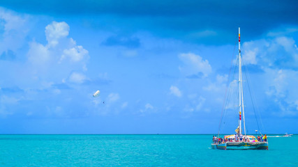 Fototapeta premium Visiting Key West in the Keys, Florida