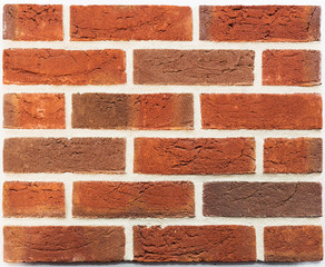 Texture of natural brick. Facing materials