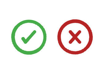 Yes or No Symbol Icon