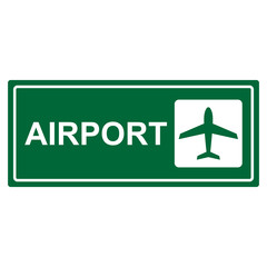 airport sign vector