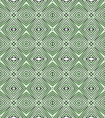 Seamless striped vector pattern. Vintage colored decorative repainting background with tribal and ethnic motifs. Abstract geometric roughly hatched shapes colored with hand drawn brush stokes.