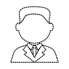 lawyer icon over white background vector illustration