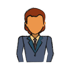 businessman icon over white background colorful design vector illustration