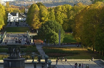 Oslo - Park Vigelanda © Rafa