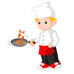 chef cooking