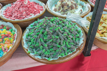 Auswahl an Süßigkeiten