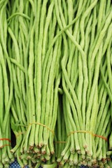 Long bean for cooking in the market